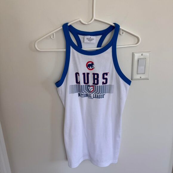 Soft As A Grape Women's Chicago Cubs Tank Top MLB Small - Picture 1 of 4